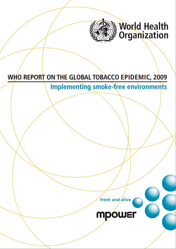 WHO Report on the Global Tobacco Epidemic, 2009게시물의 이미지